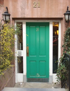 green door - bright